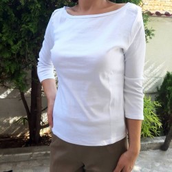 Бяла блуза на Zara
